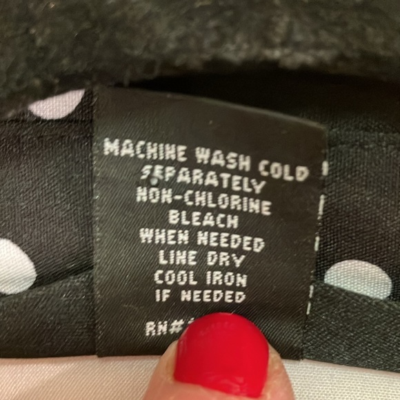 Ashley Stewart Dot Colorblock Long Sleeve Button Up Blouse Size 22/24 Worn Once! - Picture 7 of 8